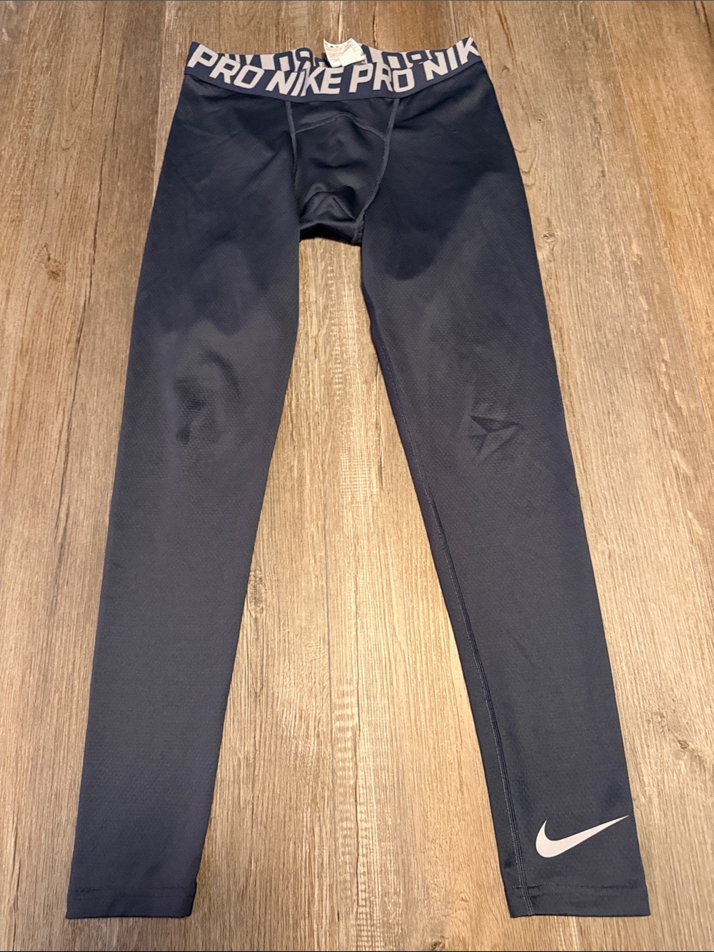 Nike Pro Compression Leggings with White Logo